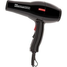 Nacario Etap EE217 3200 V2.0 Marathon Profesyonel 2200 W Saç Kurutma Makinesi, Siyah