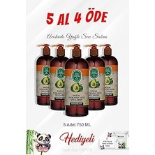 Nacario Avokado Yağlı Sıvı Sabun 750 ml 5 Al 4 Öde Rosie Pamuk