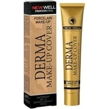 Nacario New Well Derma Yoğun Kapatıcı Fondöten 30ML 01 Gold 8680923304816