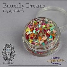 Nacario Butterfly Dreams - Jel Formlu Doğal Glitter
