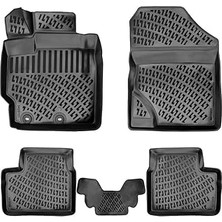 Nacario Rizline Toyota Yaris 2005-2013 Uyumlu 3D Havuzlu Paspas