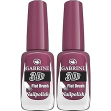 Nacario Gabrini 3D Nail Polish 23 1 Paket (1 x 1 Adet) 2li Paket