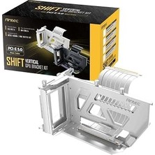 Nacario Antec Pcie 5.0 Beyaz Riser Kablolu Dikey Braket