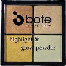 Nacario Bote Makeup Highlighter Paleti 02