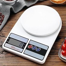 Nacario Arvale Dijital Hassas 10 kg Mutfak Terazisi Tartısı LCD Ekranlı