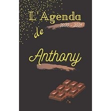Nacario L’agenda De 2020-2021 Anthony: [format Agenda 13,3X20,3 CM|108 Pages][objet École/planning] Agenda