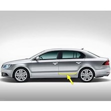 Nacario Sol Arka Kapı Krom Çıtası 3T0853753 Skoda Superb 2 2014-2015