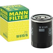 Nacario Mann Filter W 610/6 Filtresi (Honda)