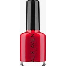 Nacario Alix Avien Limited Edition Işıltılı Kırmızı Oje - Pigmentli Uzun Süreli Kalıcı Hızlı Kuruma-Nail La