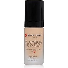 Nacario Hello Matte Yüksek Kapatıcı Etkili Mat Fondöten (Beige)