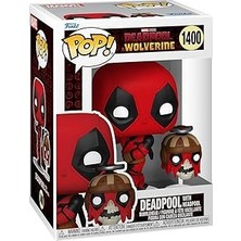 Nacario Funko Pop! & Buddy: Deadpool & Wolverine - Headpool ile Deadpool