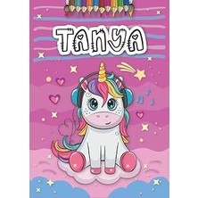 Nacario Independently Published Tanya: Livre De Coloriage Personnalisé Pour Tanya | Licorne | Cadeau D'anni