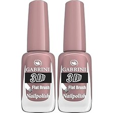 Nacario Gabrini 3D Nail Polish 34 1 Paket (1 x 1 Adet) 2li Paket