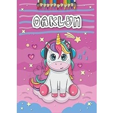 Nacario Oaklyn: Personalized Coloring Book For Oaklyn | Theme: Unicorn | Birthday Gift For Girl, Daughter .