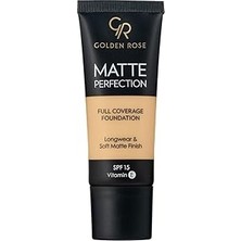 Nacario Matte Perfection Foundation - Warm 04 - Yoğun Kapatıcı Mat Fondöten