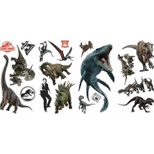 Nacario Jurassic Fallen Kingdom Soy Yapıştır Duvar Çıkartmaları, Roommates'ten RMK3798SCS