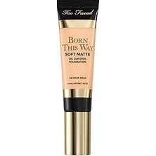 Nacario Too Faced Born This Way Matte Foundation, Almond