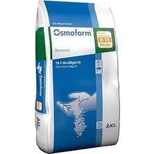 Nacario Osmoform Permanent 19-7-18+2mgo+Te Yavaş Salınımlı Bitki Gübresi 8-10 Hafta 25 kg