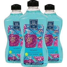 Nacario Doğal Zeytinyağlı Sıvı Sabun Okyanus 1500 ml x 3