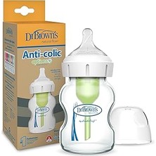 Nacario Dr. Brown's 5 OZ/150 ml Geniş Ağız Cam Biberon, Tekli Paket (51700)