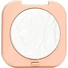 Nacario Glow Yoğun Işıltılı Tekli Aydınlatıcı - Kristal Beyaz - Kabartma Desenli Parlak Highlighter