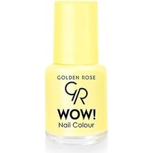 Nacario Wow Nail Color No: 100 - Parlak Bitişli Mini Oje 6 ml