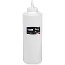 Nacario Bora Plastik BO2105 Ketçap Mayonez Kapağı, Beyaz, 420 ml