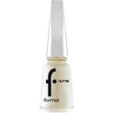 Nacario Yoğun Simli Şeffaf Oje - Glitter Nail Enamel - GL012 Whıte PEARL-8682536049856