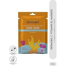 Nacario Dermokil C-Güneş Koruyucu Karşıtı El Maskesi 30 ml