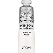 Nacario Winsor & Newton Winsor&newton Winton Yağlı Boya, 200ML, Titanium White 644 (40)