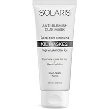 Nacario Solaris Kil Maskesi Yağlı Lekeli Ciltler Için 100 ml