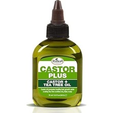 Nacario Difeel Castor + Tea Tree Oil Yavaş Uzayan Saçlara Özel Saç Bakım Yağı 75ML