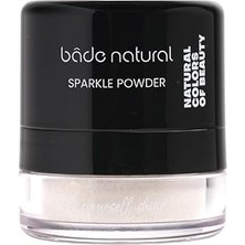 Nacario Bade Sparkle Powder White Pearl Çok Amaçlı Toz Işıltılı AYDINLATICI%100 Doğal