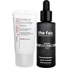 Nacario The Fair. Arbutin Bakımı 30 ml Decubal Dudak Kuru Bölge Balmı 30 ml