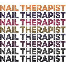 Nacario Nail Therapist Nail Care Nail Artist Nail Technician: Blank Lined Notebook/journal (6” x 9”) Nail T