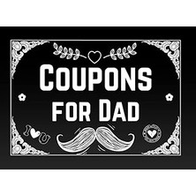 Nacario Fathers Day Gifts: Coupons For Dad: 40 Prefilled & 10 Blank Vouchers To Fill With Rewards - Booklet