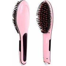 Nacario Esareticaret Fast Hair Elektrikli Saç Düzleştirici Tarak, Pembe, Ayarlanabilir Sıcaklık