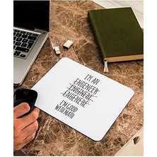Nacario Hediyesepeti Mühendis Sevgiliye Hediye Engineer Mousepad - Mouse Pad - Altlığı