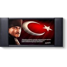 Nacario Tabloshop Atatürk Vektörel Makam Arkalığı Fonu 150 x 70