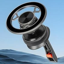 Nacario Romofy Manyetik Telefon Tutucu Magsafe Havalandırma Için [güçlü Mıknatıslar] - Kancalı C