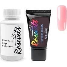 Nacario Poly Gel Poly Jel Yoğun Kivamli 20 ml (Şeffaf Pembe)
