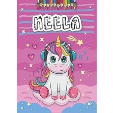 Nacario Neela: Livre De Coloriage Personnalisé Pour Neela | Licorne | Cadeau D'anniversaire Pour Fille ...