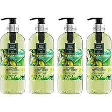 Nacario Ayvalık Zeytin Çiçeği Doğal Zeytinyağlı Sıvı Sabun 500 ml - 4 Adet