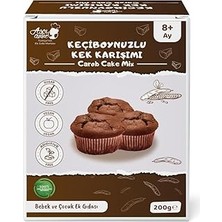 Nacario Aşçı Anne Keçiboynuzlu Kek Karışımı - Tam Tahıllı - 8+ Ay