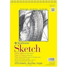 Nacario Strathmore Sketch Kağıt Ped Duvar Resmi 27,9 cm x 35,6 cm