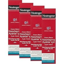 Nacario Norveç Formülü Nasırlaşmış Ayaklar Için Ayak Kremi (50 Ml) (4 Paketi)