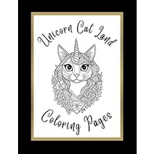 Nacario Independently Published Unicorn Cat Land Coloring Pages