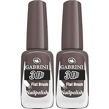 Nacario Gabrini 3D Nail Polish 15 1 Paket (1 x 1 Adet) 2li Paket