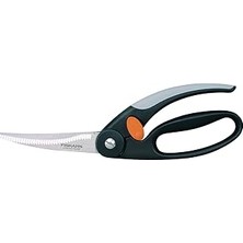 Nacario Fiskars Kümes Hayvanı Makası, Toplam Uzunluk: 25 Cm, Kaliteli Çelik/plastik, Fonksiyonel Şekil, 100