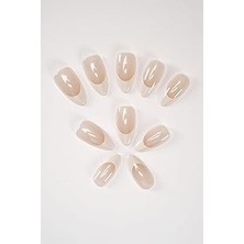 Nacario Pop Beauty Takma Tırnak Seti & Zararsız Yapıştırıcı,